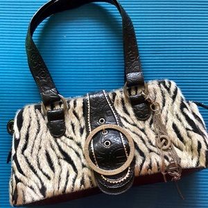 Animal Print Shoulder Bag
